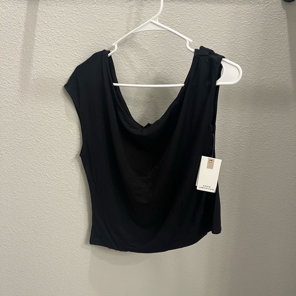 Good American Black Tank Top - Picture 1 of 4
